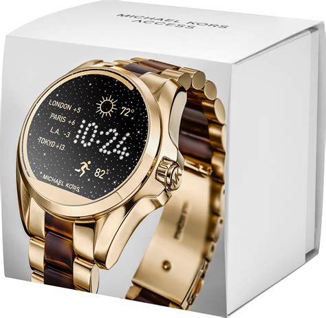 michael kors glod access bradshaw smartwatch|michael kors bradshaw smartwatch battery.